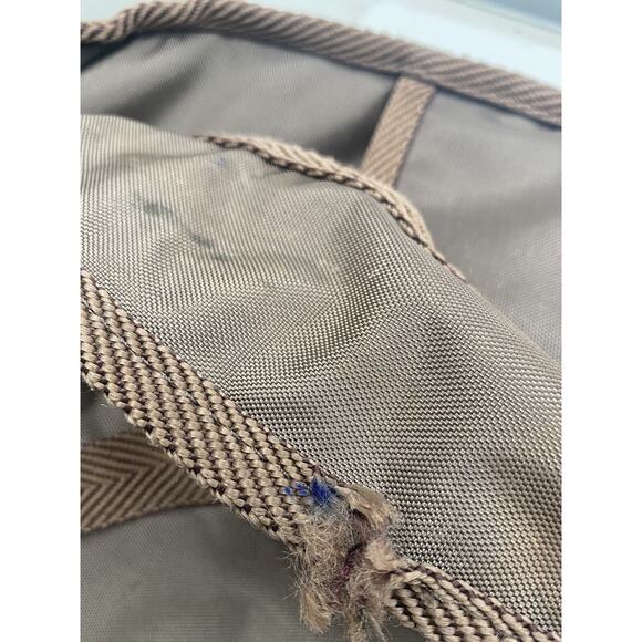 Oleg Cassini Luggage Travel Bag Folding Suitcase Suit/Garment Combo Retro Set - Picture 10 of 12